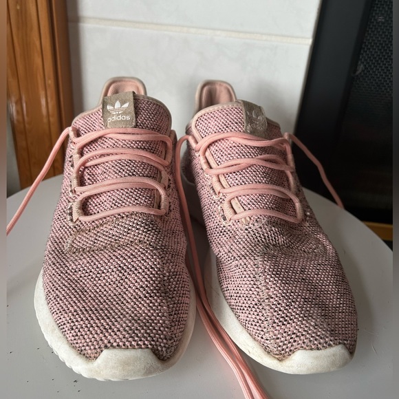 Adidas Tubular Shadow Pink Running Shoes - Picture 4 of 7
